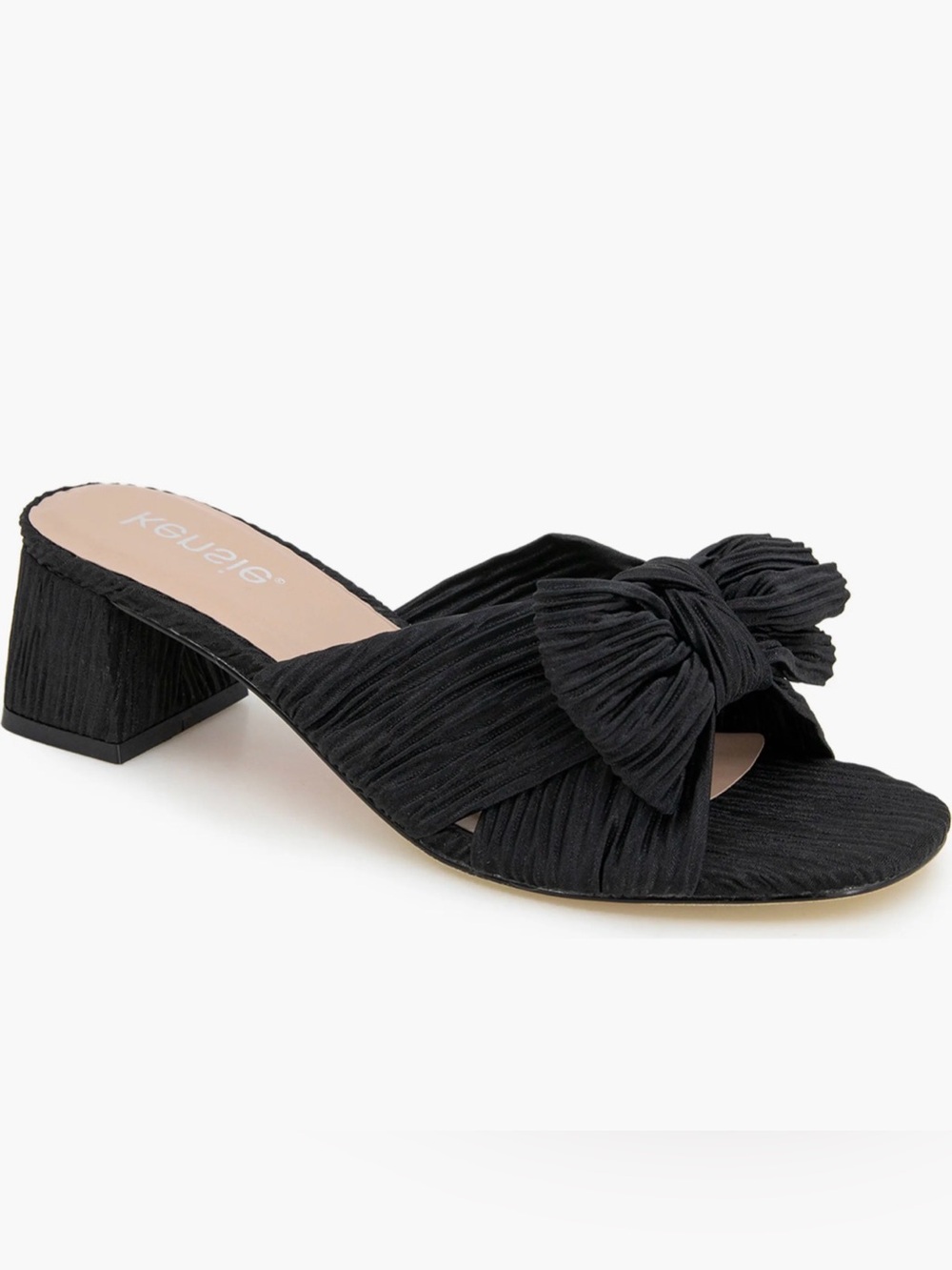 Kensie Urson Slide Bow Sandal - size 6.5